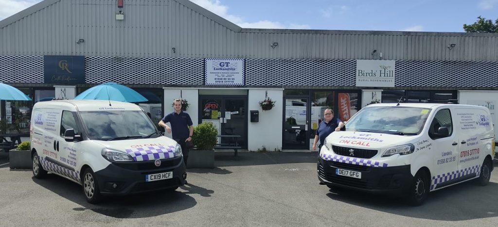 GT Locksmiths Carmarthen based emergency locksmiths
